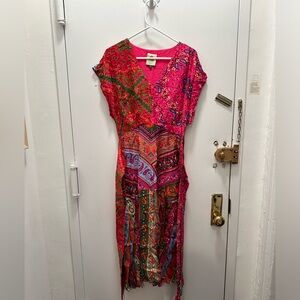 Farm Rio Midi Pattern Dress